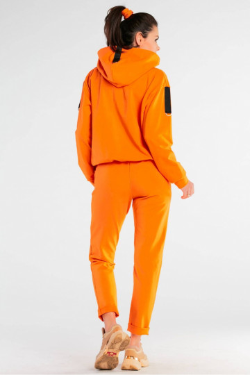 womens nike orange tracksuit